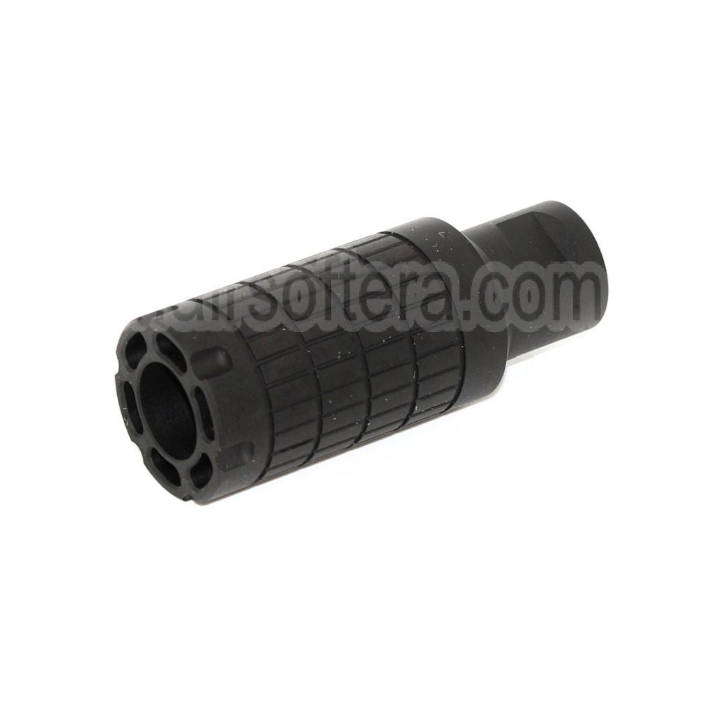 5KU Linear Compensateur Frein de Bouche GEN-II Convient pour -14mm CCW sens antihoraire Canon Fusil Airsoft Noir