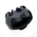 5KU Aluminium Cookie Cutter Comp Frein de Bouche Convient pour -14mm CCW sens antihoraire Canon Fusil Airsoft Noir