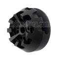 5KU Aluminium Cookie Cutter Comp Frein de Bouche Type-2 Convient pour -14mm CCW sens antihoraire Canon Fusil Airsoft Noir