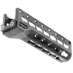 5KU 155mm Alfa Bas Rail de Garde-Main Convient pour GHK LCT INOKASU D-BOYS Tokyo Marui AK Série AEG Fusil Airsoft Noir