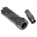 5KU Socom Mini Monster QD Silencieux avec Frein de Bouche Convient pour -14mm CCW sens antihoraire Canon Fusil Airsoft Noir