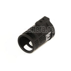 5KU Aluminium CAGE Blast Diverter Frein de Bouche Convient pour -14mm CCW sens antihoraire Canon Fusil Airsoft Noir