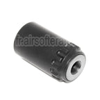 5KU 7.62 Taper Mount Flash Comp et Blast Shield Frein de Bouche Convient pour -14mm CCW sens antihoraire Canon Fusil Airsoft Noir