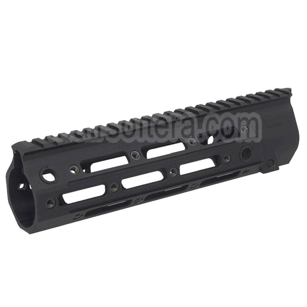 5KU 10.5 Pouces RAHG Tactique M-LOK Rail de Garde-Main Convient pour D-Boys CYMA WE(WE-TECH) VFC Umarex HK416 Série AEG GBB Fusils Airsoft Noir