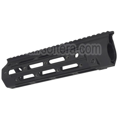 5KU 10.5 Pouces RAHG Tactique M-LOK Rail de Garde-Main Convient pour D-Boys CYMA WE(WE-TECH) VFC Umarex HK416 Série AEG GBB Fusils Airsoft Noir