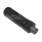 5KU 128mm/149mm SOCOM556 Mini QD Silencieux B avec Frein de Bouche Convient pour -14mm CCW sens antihoraire Canon Fusil Airsoft Noir