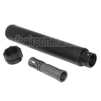 5KU 249mm SOCOM762 SS QD Silencieux A avec Frein de Bouche Convient pour -14mm CCW sens antihoraire Canon Fusil Airsoft Noir