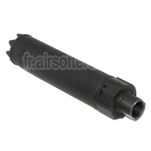 5KU 170mm/191mm SOCOM MG Monster QD Silencieux avec Frein de Bouche Convient pour -14mm CCW sens antihoraire Canon Fusil Airsoft Noir