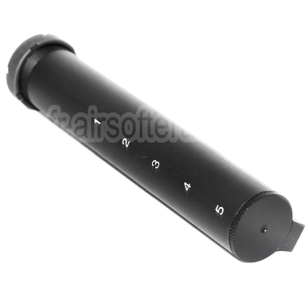 5KU 5-Positions Crosse Buffer Tube Convient pour M4 M16 Série AEG Fusil Airsoft Noir