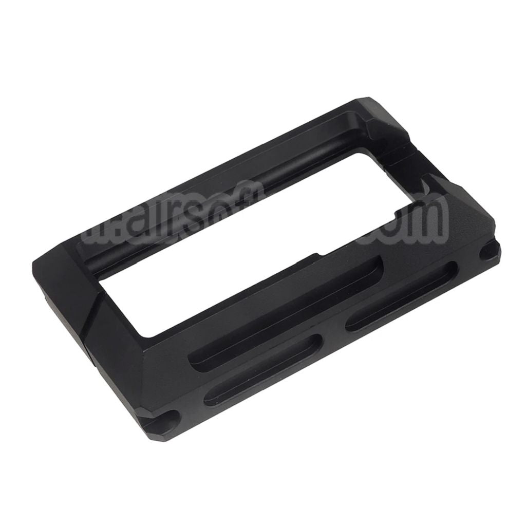 5KU Aluminium Magwell Convient pour Tokyo Marui M4 M16 Série AEG Fusil Airsoft Noir