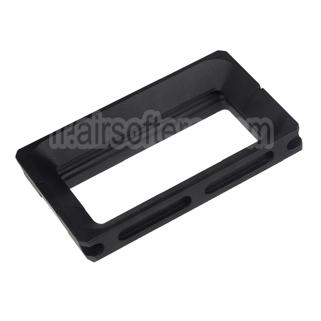 5KU Aluminium Magwell Convient pour Tokyo Marui M4 M16 Série AEG Fusil Airsoft Noir