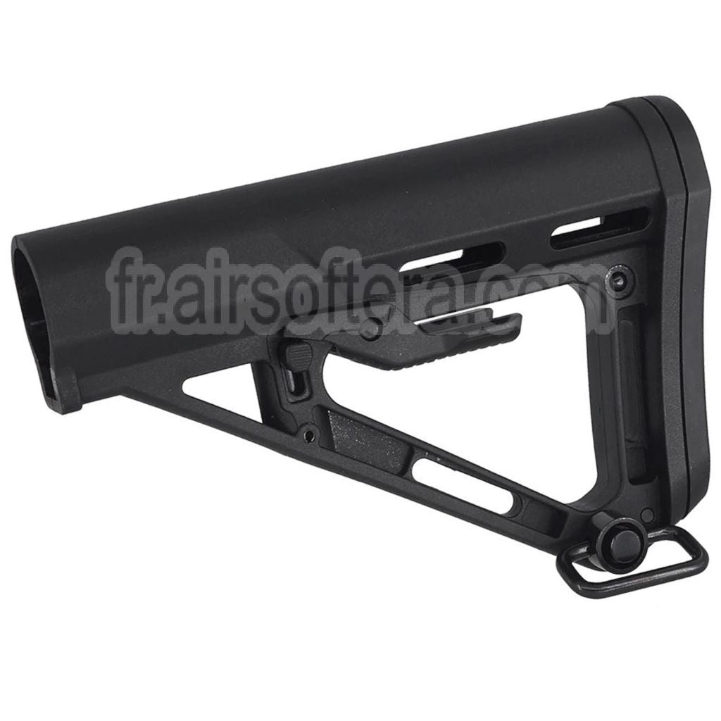 APS RS-3 Rétractable Crosse Convient pour M4 M16 Série AEG Fusils Airsoft Noir