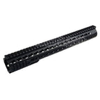 CYMA Aluminium URX4 14.5 Pouces 380mm Keymod Rail de Garde-Main Convient pour Tokyo Marui APS CYMA M4 M16 Série AEG Fusil Airsoft Noir