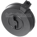 AirsoftEra 370 Billes Chargeur Tambour Convient pour WELL R2 Tokyo Marui Vz61 SCORPION Série SMG Fusil Noir