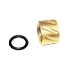 5KU diagonales moletée Canon Filetage Couvre-filet -14mm CCW sens antihoraire Convient pour Tokyo Marui G17 GBB Pistolet Airsoft