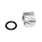 5KU diagonales moletée Canon Filetage Couvre-filet -14mm CCW sens antihoraire Convient pour Tokyo Marui G17 GBB Pistolet Airsoft
