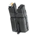 CYMA 250 Billes Hi-Cap Dual Chargeur Convient pour Classic Army / CYMA / G&amp;P / Golden Eagle / JG / SRC / Tokyo Marui MP5 Série AEG Fusil Airsoft Noir