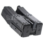 CYMA 250 Billes Hi-Cap Dual Chargeur Convient pour Classic Army / CYMA / G&amp;P / Golden Eagle / JG / SRC / Tokyo Marui MP5 Série AEG Fusil Airsoft Noir