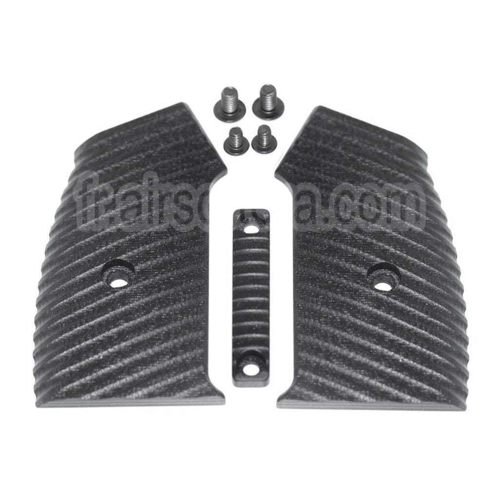 5KU Changeable Complète Modulaire Pistolet Poignée Set (Ball) Convient pour M4 M16 Série GBB Fusil Airsoft Noir
