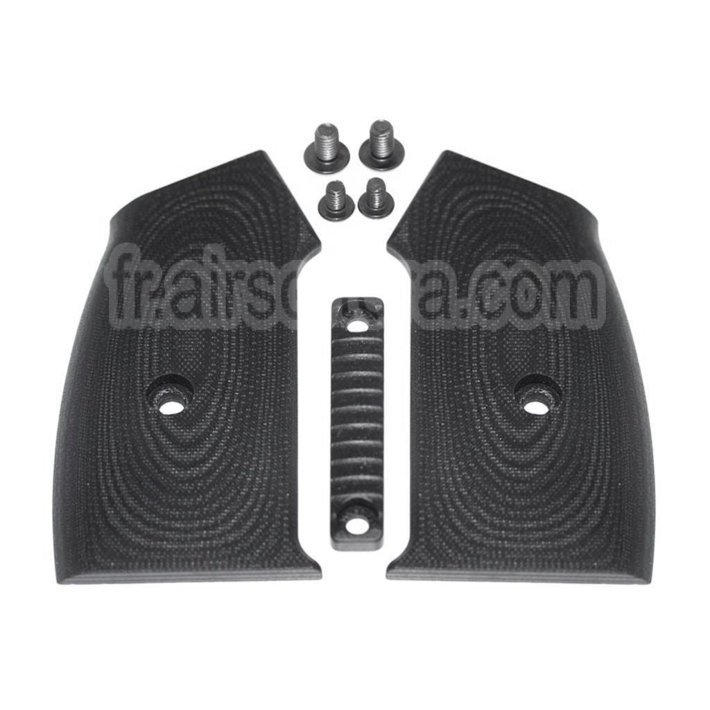5KU Changeable Complète Modulaire Pistolet Poignée Set (Knurly) Convient pour M4 M16 Série GBB Fusil Airsoft Noir