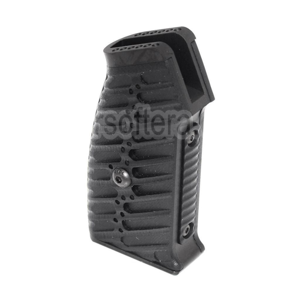 5KU Changeable Complète Modulaire Pistolet Poignée Set (Knurly) Convient pour M4 M16 Série GBB Fusil Airsoft Noir