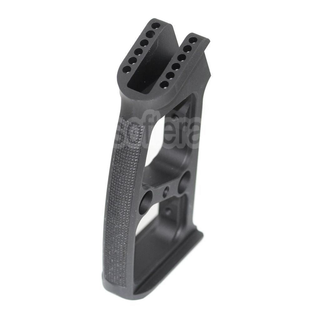 5KU Changeable Complète Modulaire Pistolet Poignée Set (Knurly) Convient pour M4 M16 Série GBB Fusil Airsoft Noir