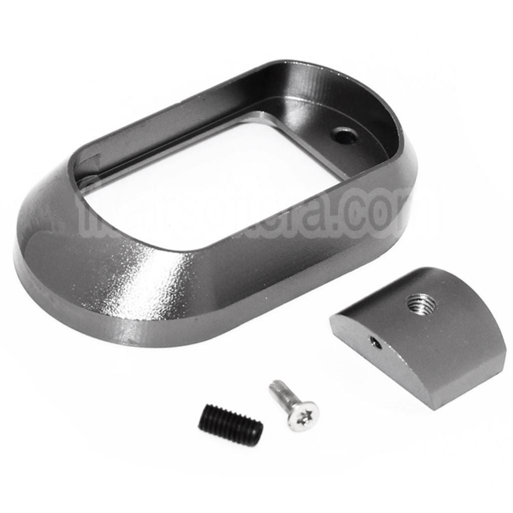 5KU Aluminum IPSC Magwell Convient pour Tokyo Marui G17 G18C GBB Pistolet Airsoft