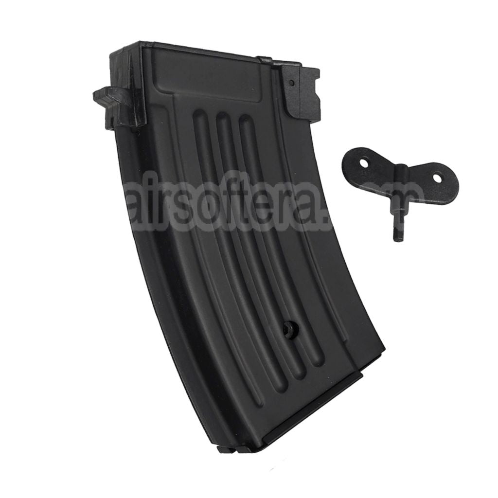 AirsoftEra 250 Billes AK Beta Hi-Cap Chargeur Convient pour AK Série AEG Fusil Noir