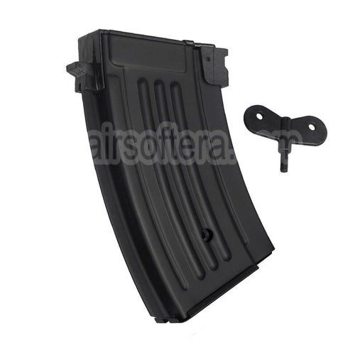 AirsoftEra 250 Billes AK Beta Hi-Cap Chargeur Convient pour AK Série AEG Fusil Noir