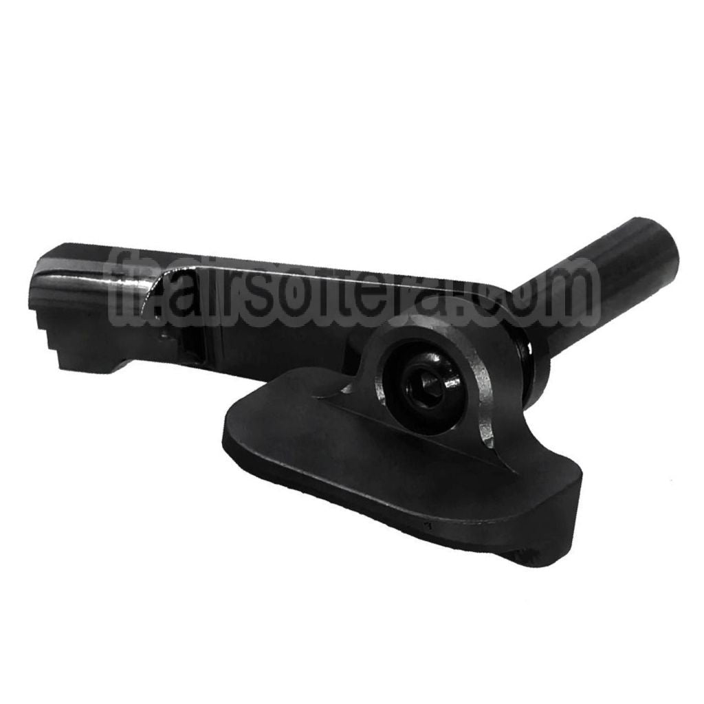 AIP Acier Inoxydable Glissière Verrou avec Pouce Repose Convient pour Tokyo Marui Hi-Capa 5.1 4.3 Série GBB Pistolets Airsoft