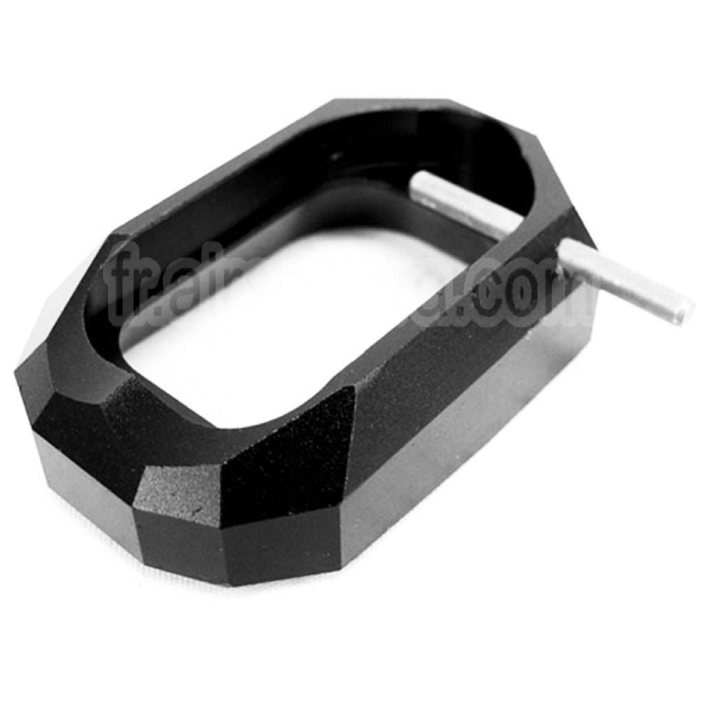5KU Aluminium DOM Style Magwell Convient pour Tokyo Marui Hi-Capa GBB Pistolet Airsoft