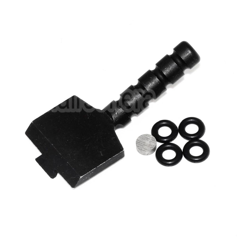5KU Aluminium Chargement Poignée Convient pour Tokyo Marui Hi-Capa GBB Pistolet Airsoft Noir