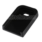 5KU Acier InoxydableHIVE Chargeur Base Plaque Convient pour Tokyo Marui G17 G18C GBB Chargeur Noir