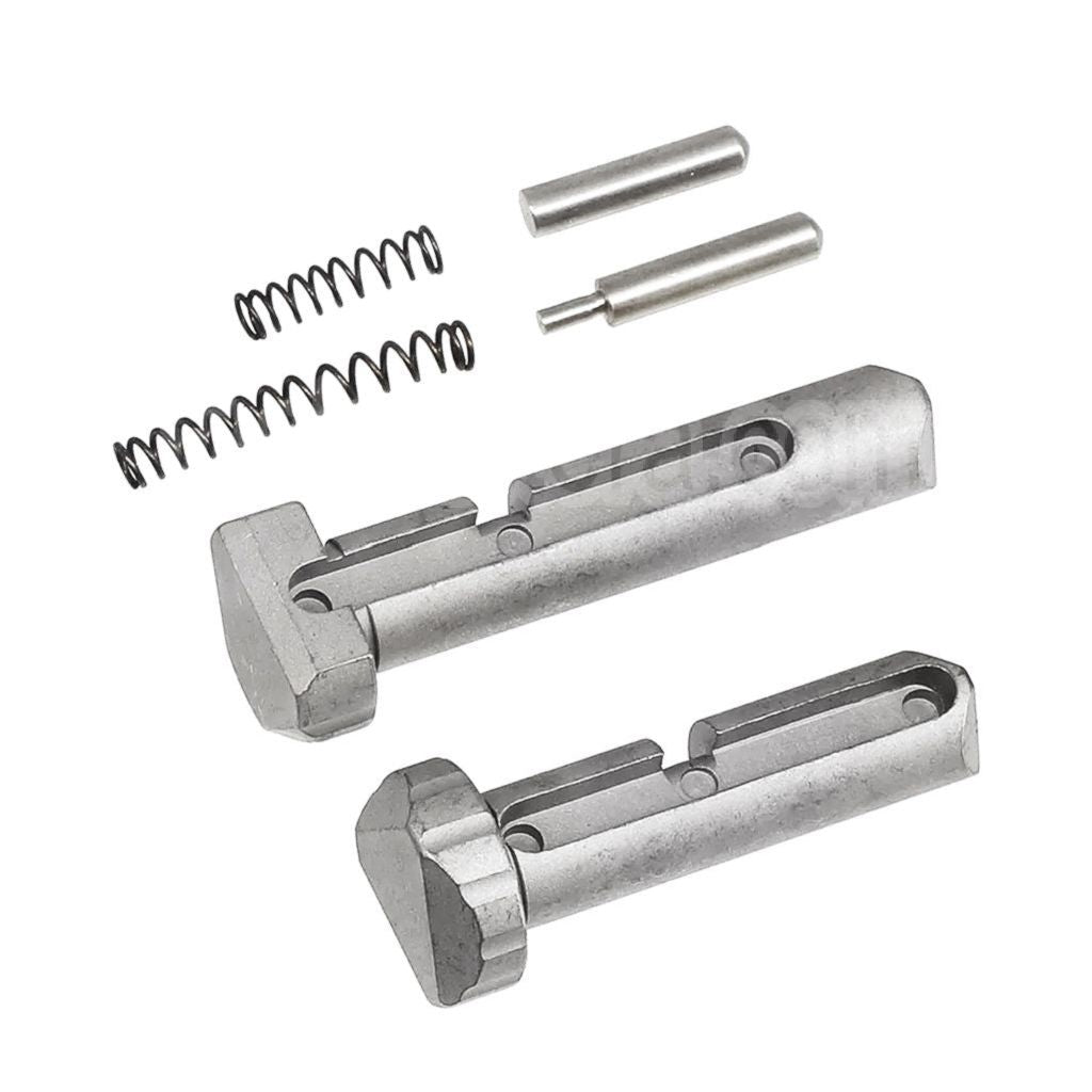 5KU Boîtier Acier Shift Pins Convient pour SYSTEMA M4 PTW / G&amp;D DTW / WE(WE-Tech) WA M4 Série GBB Fusil Airsoft