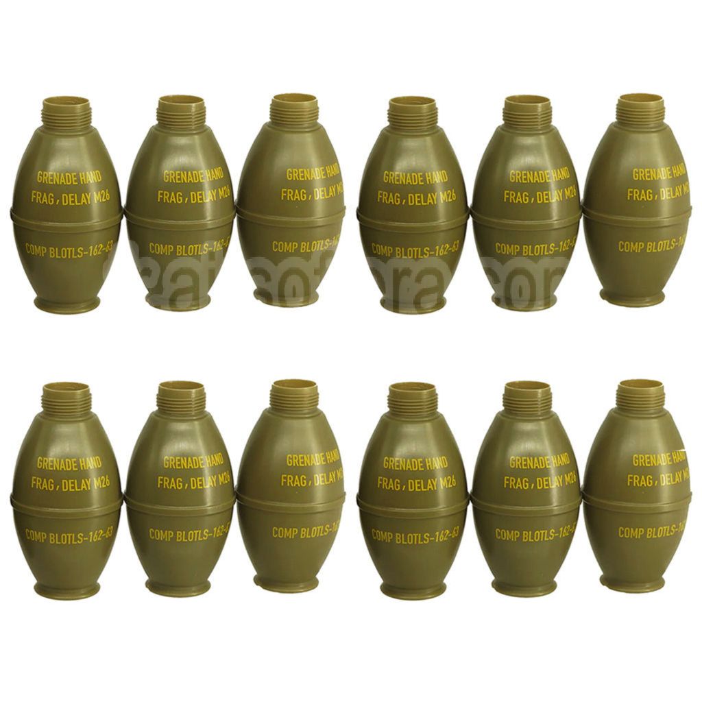 APS HAKKOTSU 12pièces Thunder B Co2 Remplacement de la grenade sonore Bouteille en forme de citron