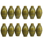 APS HAKKOTSU 12pièces Thunder B Co2 Grenade sonore Bouteille en forme de citron avec noyau