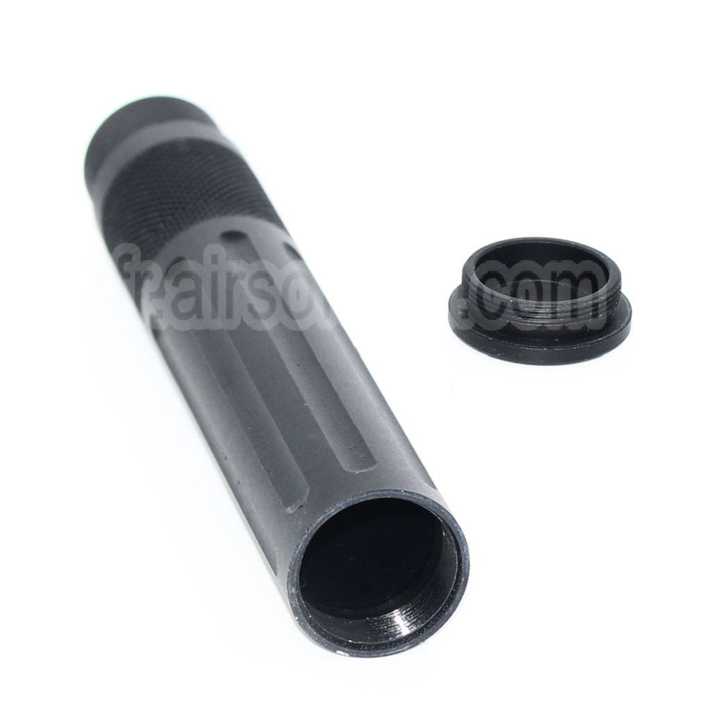 5KU Pistolet Boîtier Extension Tube Convient pour WESTERN ARMS WA M4 M16 Série GBB Fusil Airsoft Noir