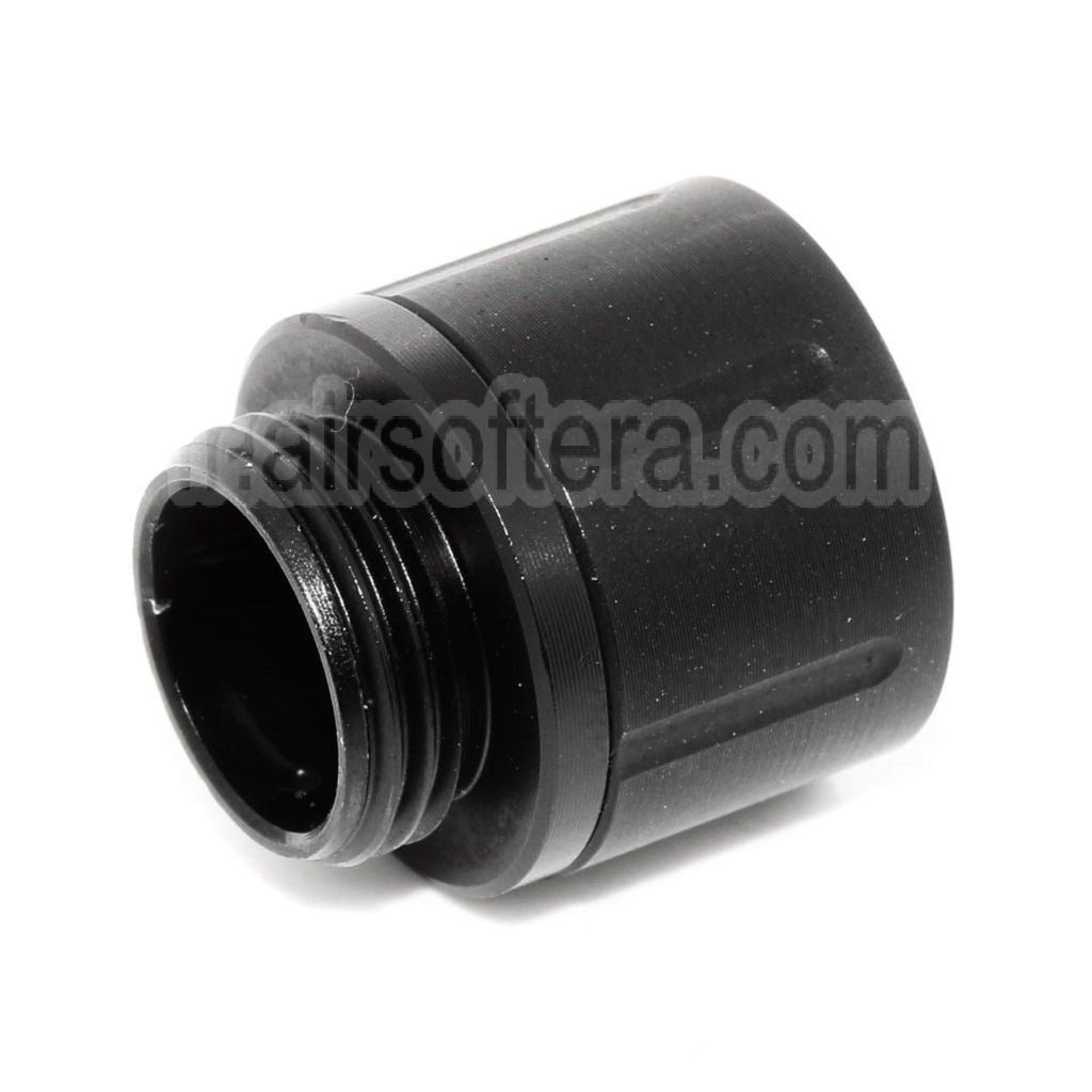 AirsoftEra Canon Silencieux Compensateur Adaptateur Convient pour G17 -12mm CCW -14mm CCW sens antihoraire avec Filetage Couvre-filet