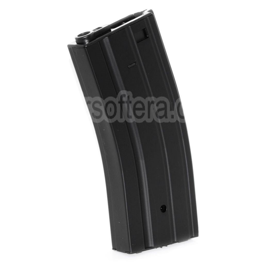 BATTLEAXE 300 Billes Hi-Cap Chargeur Convient pour Tokyo Marui Next Gen (Gen 2) M4 Série AEG Fusil Airsoft Noir
