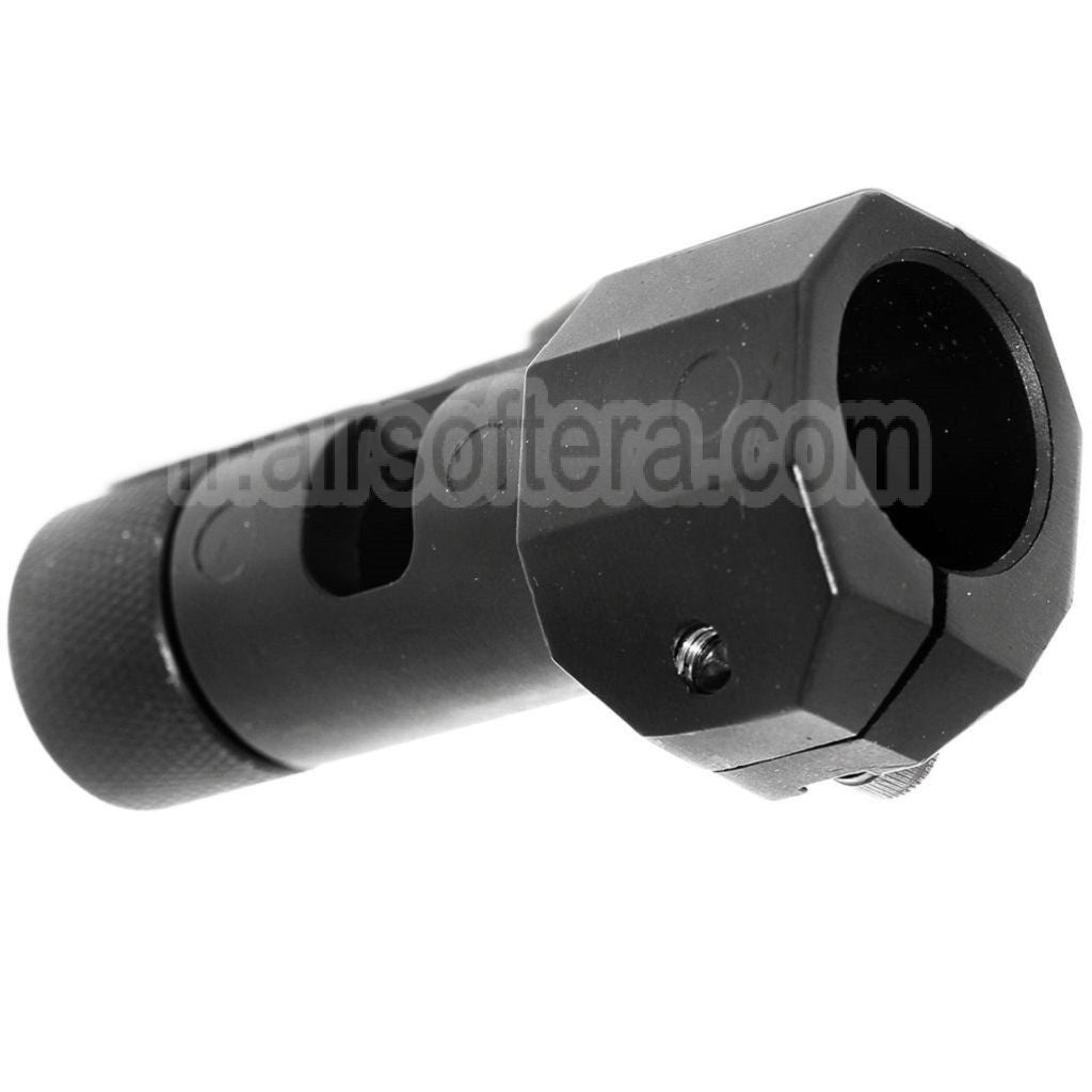 AirsoftEra 74mm Métal Frein de Bouche Cache-Flamme Convient pour WELL L96 MB Série Sniper Fusil