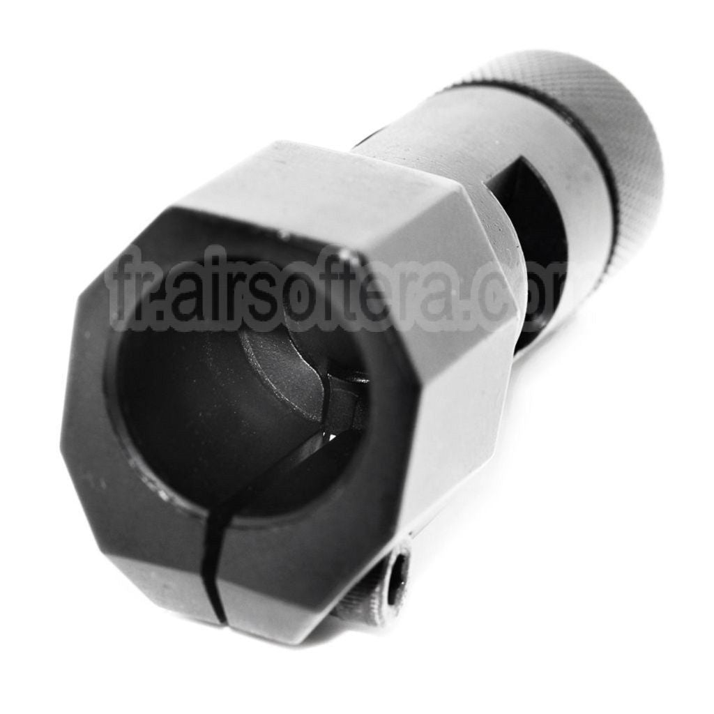 AirsoftEra 74mm Métal Frein de Bouche Cache-Flamme Convient pour WELL L96 MB Série Sniper Fusil