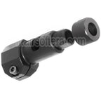 AirsoftEra 74mm Métal Frein de Bouche Cache-Flamme Convient pour WELL L96 MB Série Sniper Fusil