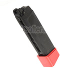 DOUBLE BELL 22 Billes Gaz Chargeur Convient pour G17 G18C G-Série GBB Pistolet Airsoft Noir/Rouge