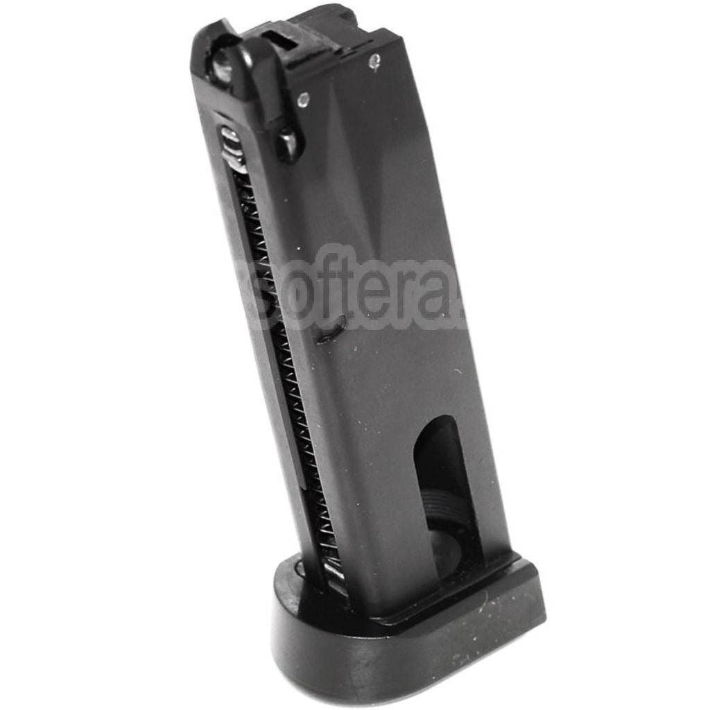 DOUBLE BELL 22 Billes Co2 Chargeur Convient pour DOUBLE BELL M9 / KSC Hard Kick Série GBB Pistolet Airsoft Noir