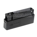AirsoftEra 25 Billes Métal Chargeur Convient pour WELL MB01 MB04 MB05 L96 G21 G22 Bolt Action Sniper Fusil Noir