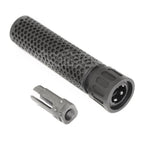 5KU 179mm 7 Pouces KAC Style QDC/CQB Silencieux avec Frein de Bouche Convient pour -14mm CCW sens antihoraire Canon Fusil Airsoft