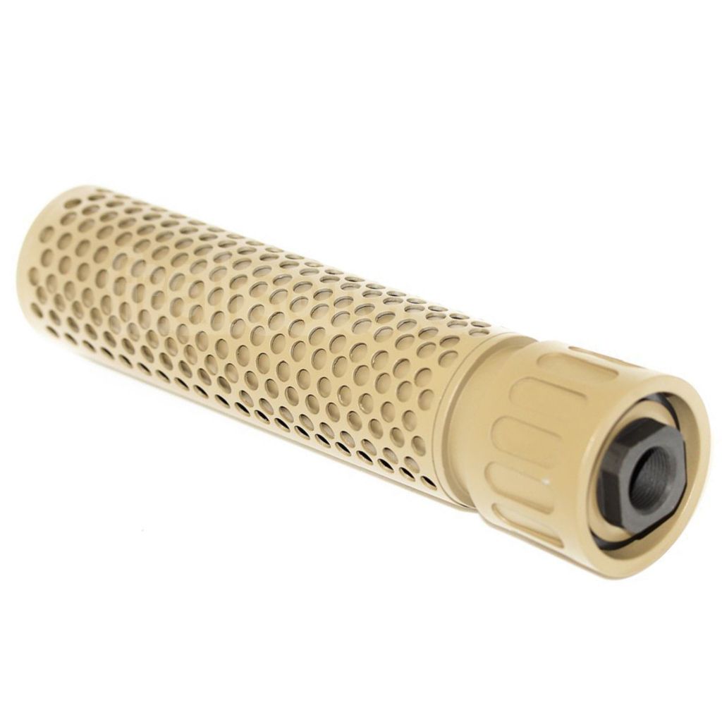 5KU 179mm 7 Pouces KAC Style QDC/CQB Silencieux avec Frein de Bouche Convient pour -14mm CCW sens antihoraire Canon Fusil Airsoft