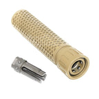 5KU 179mm 7 Pouces KAC Style QDC/CQB Silencieux avec Frein de Bouche Convient pour -14mm CCW sens antihoraire Canon Fusil Airsoft