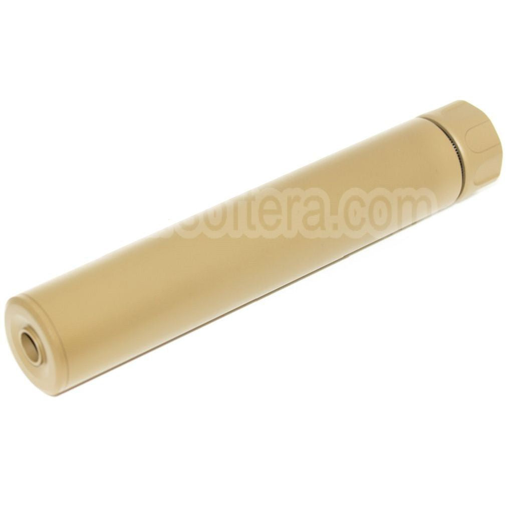 5KU 213mm SOCOM762 RC Silencieux avec Frein de Bouche Convient pour -14mm CCW sens antihoraire Canon Fusil Airsoft