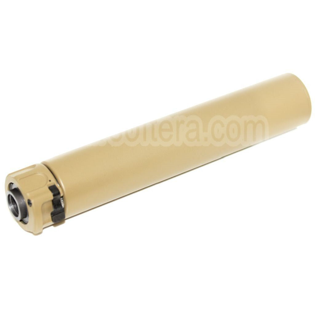 5KU 213mm SOCOM762 RC Silencieux avec Frein de Bouche Convient pour -14mm CCW sens antihoraire Canon Fusil Airsoft